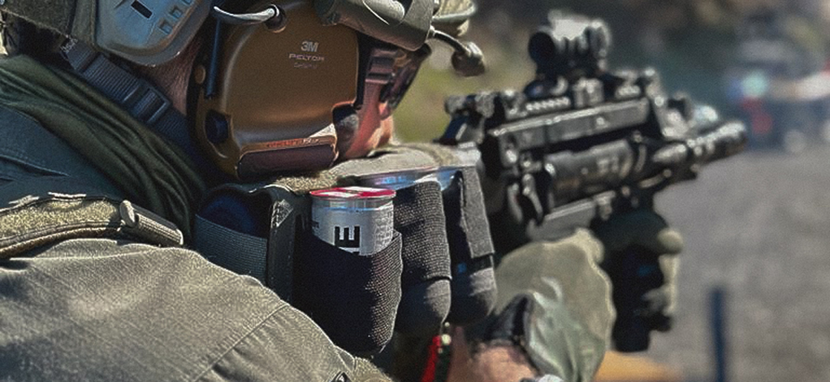 LORICA less lethal stock saddle